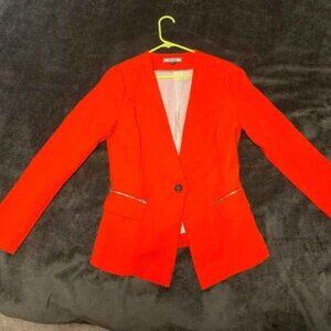 NEW Eden Society orange blazer, size S